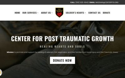 Center for Post Traumatic Growth Website